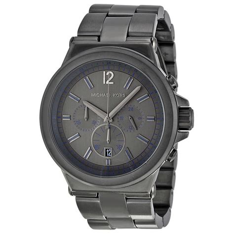 michael kors herrenuhr mk 8205|michael kors mk8205 dylan chronograph gunmetal .